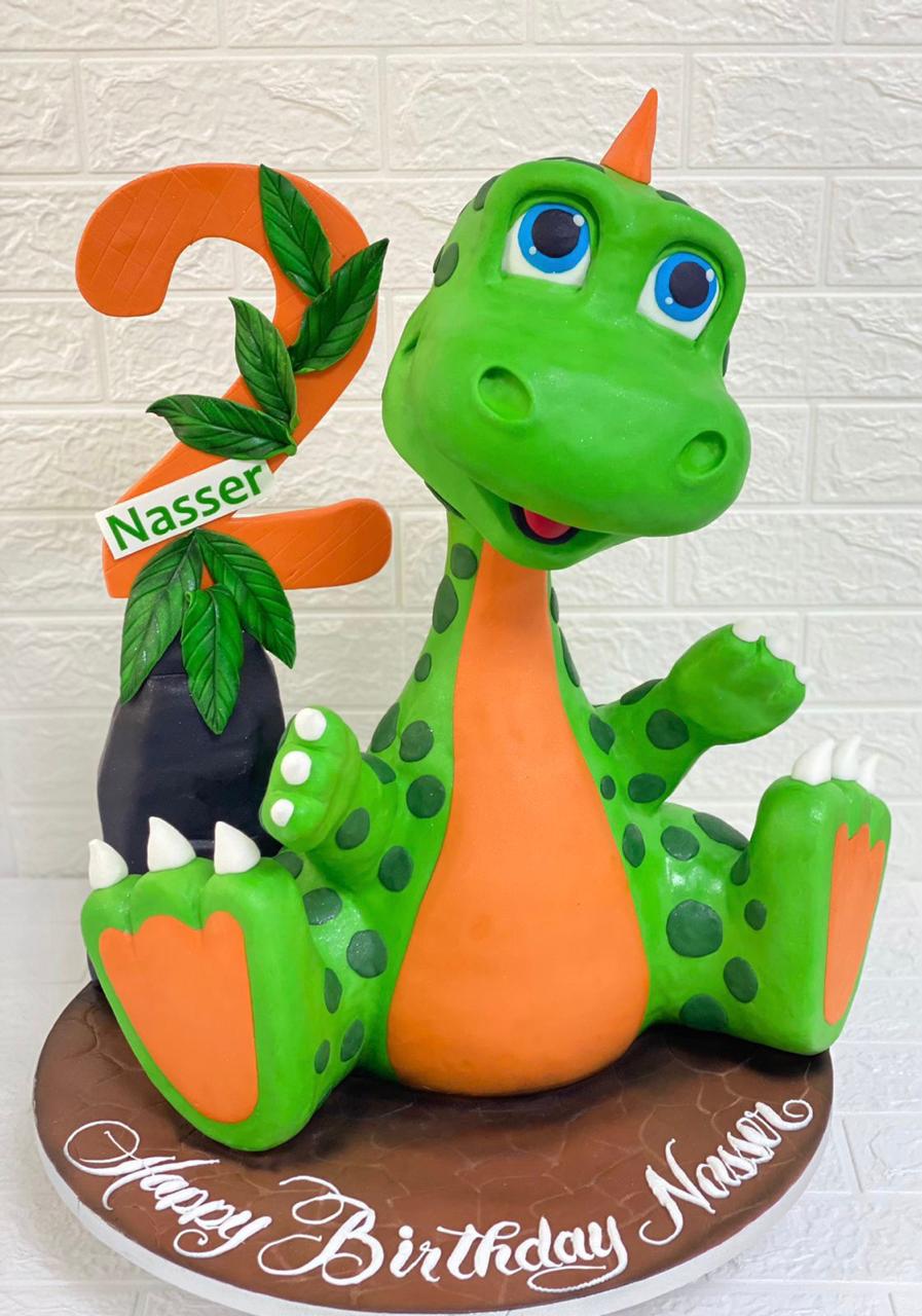 Customize 3D Cake-Dino